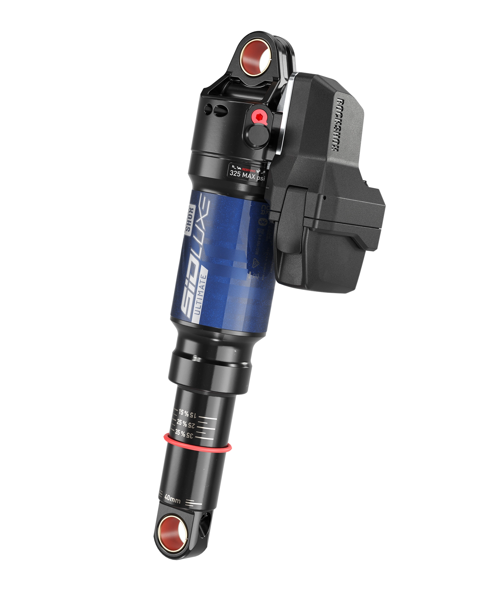 RockShox SIDLuxe Ultimate Flight Attendant Rear Shock - 190 x 45 mm, SoloAir, A2-SantaCruz Blur TR/Wilder 2022 
