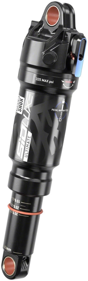 RockShox SIDLuxe Ultimate Rear Shock - 190 x 45 mm, SoloAir, 1 Token, Reb85/Comp30, L/O8, 3P Lever, Standard, A2, Transition Spur 2022 