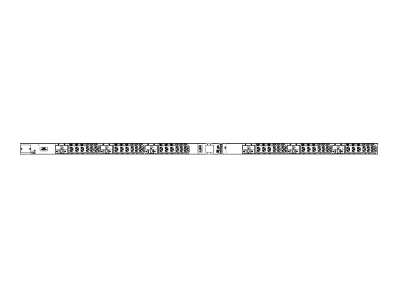 Server Technology PRO3X Smart PDU C3S36RL-DQJE2MT2 - Power distribution unit (rack-mountable) - AC 208 V - 17.3 kW - 3-phase