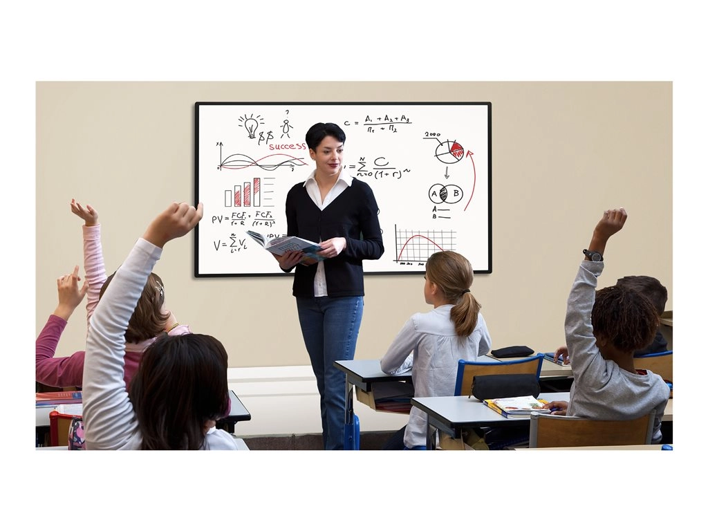 Sharp AQUOS BOARD 4W-B55FT5U - 55 Diagonal Class (54.6" viewable) - 4W-B series LED-backlit LCD display - education / business