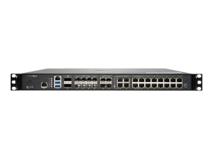 SonicWall NSa 6700 - Essential Edition - security appliance - with 5 years TotalSecure - 10GbE, 40GbE, 5GbE, 2.5GbE, 25GbE - 02-SSC-9602