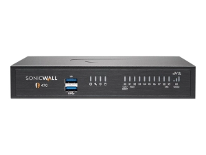 SonicWall TZ Series (Gen 7) TZ470 - Security appliance - with 3 years Essential Protection Service Suite and Cloud Secure Edge 03-SSC-3012