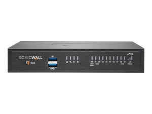 SonicWall TZ470 - Security appliance - 1GbE, 2.5GbE - NFR - desktop 02-SSC-6386