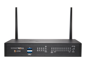 SonicWall TZ470W - Threat Edition - security appliance - 1GbE, 2.5GbE - Wi-Fi 5 - 2.4 GHz, 5 GHz - SonicWALL Secure Upgrade Plus 02-SSC-7279