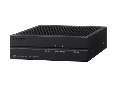 Sony ZRA-T1 - Video/audio extender - fiber optic - RJ-45 / SFP  - up to 984 ft - for Sony ZRD-B12A, ZRD-B15A, ZRD-BH12D, ZRD-BH15D, ZRAT1