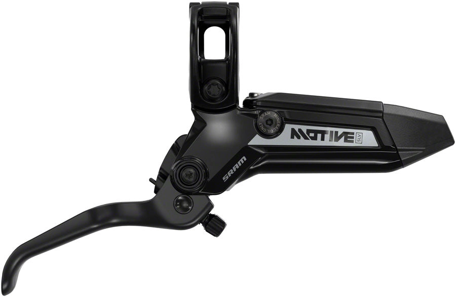 SRAM Motive Silver Disc Brake Lever - Front 950mm Hose Post Mount 4-Piston Aluminum Lever BLK A1