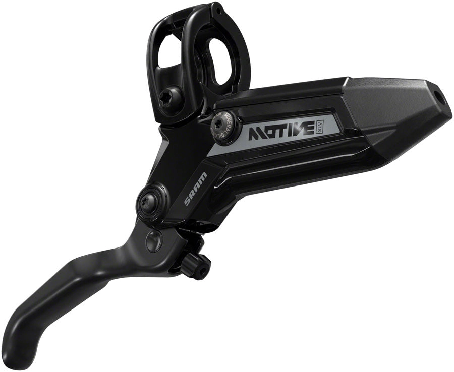 SRAM Motive Silver Disc Brake Lever - Front 950mm Hose Post Mount 4-Piston Aluminum Lever BLK A1