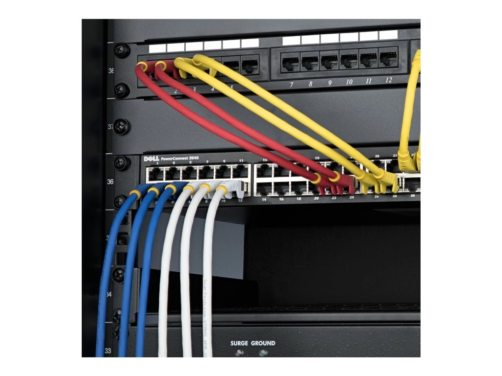 StarTech.com 1ft CAT6a Ethernet Cable LSZH - 10GbE S/FTP 100W PoE Blue - Patch cable - RJ-45 (M) to RJ-45 (M) - 1 ft - 0.2 in NLBL-1F-CAT6A-PATCH