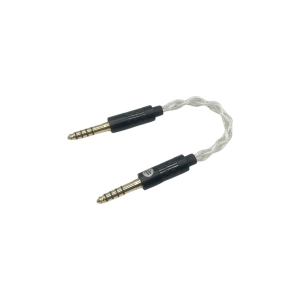 Strauss & Wagner Lyon 4.4mm to 4.4mm Balanced Silver Adapter Cable