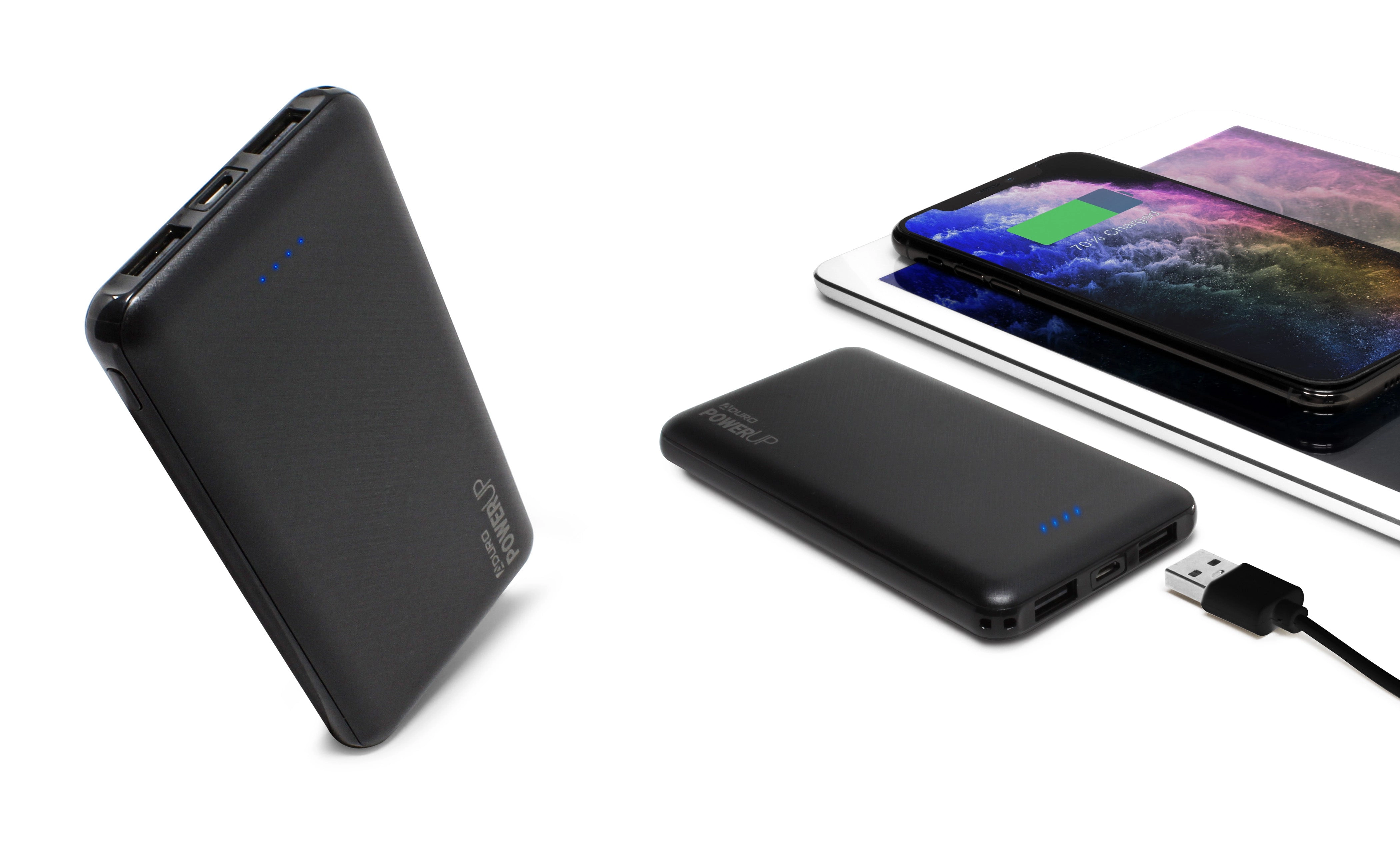 Tech Theory Ultra Slim 10,000mAh Dual USB Portable Backup Battery