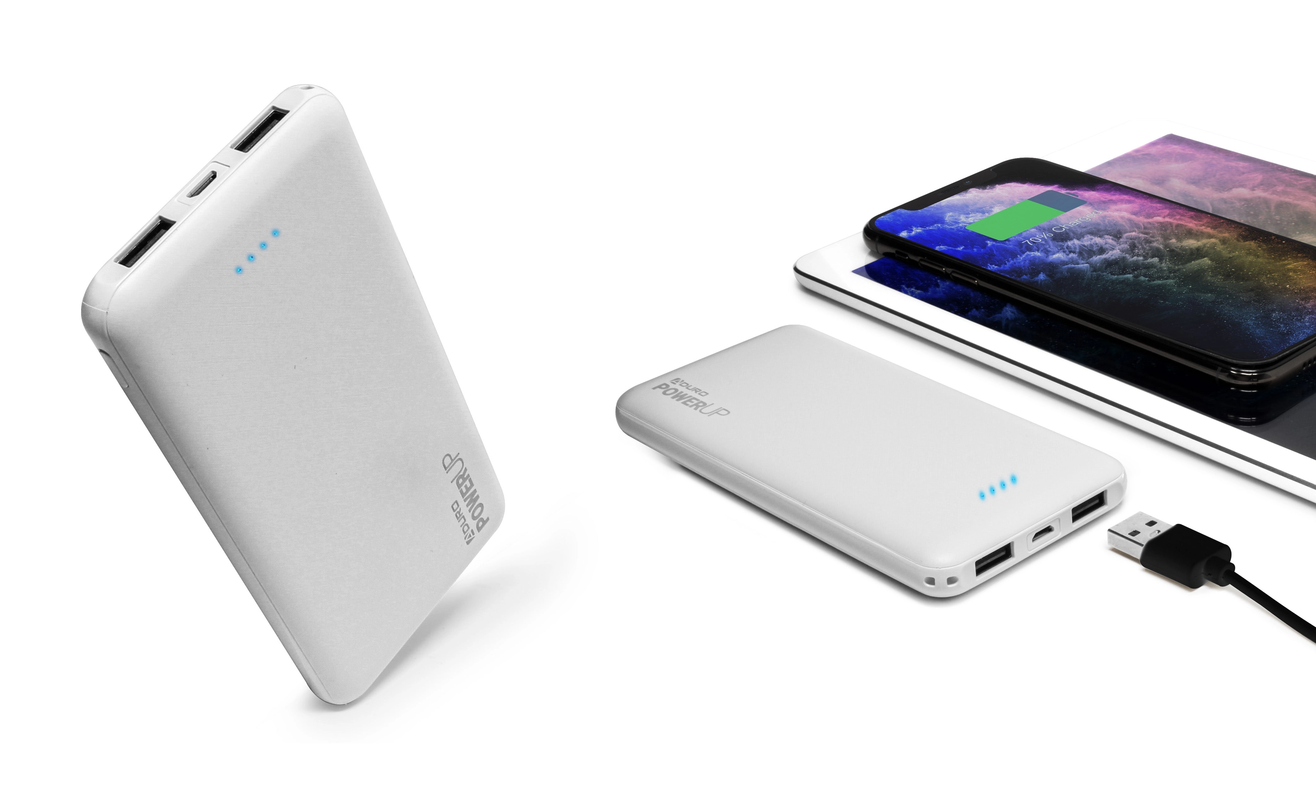Tech Theory Ultra Slim 10,000mAh Dual USB Portable Backup Battery