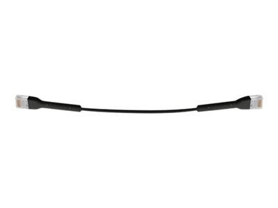 Ubiquiti UniFi - Patch cable - RJ-45 (M) to RJ-45 (M) - 10 ft - 0.1 in - CAT 6 - booted - black U-CABLE-PATCH-3M-RJ45-BK