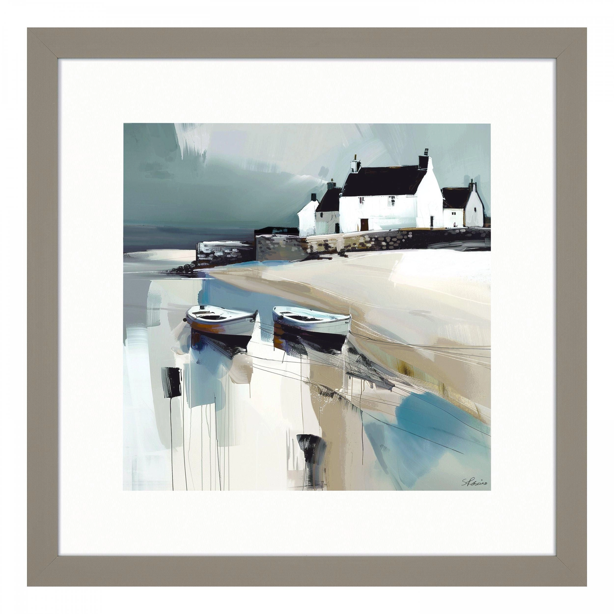 Water's Edge Framed Print