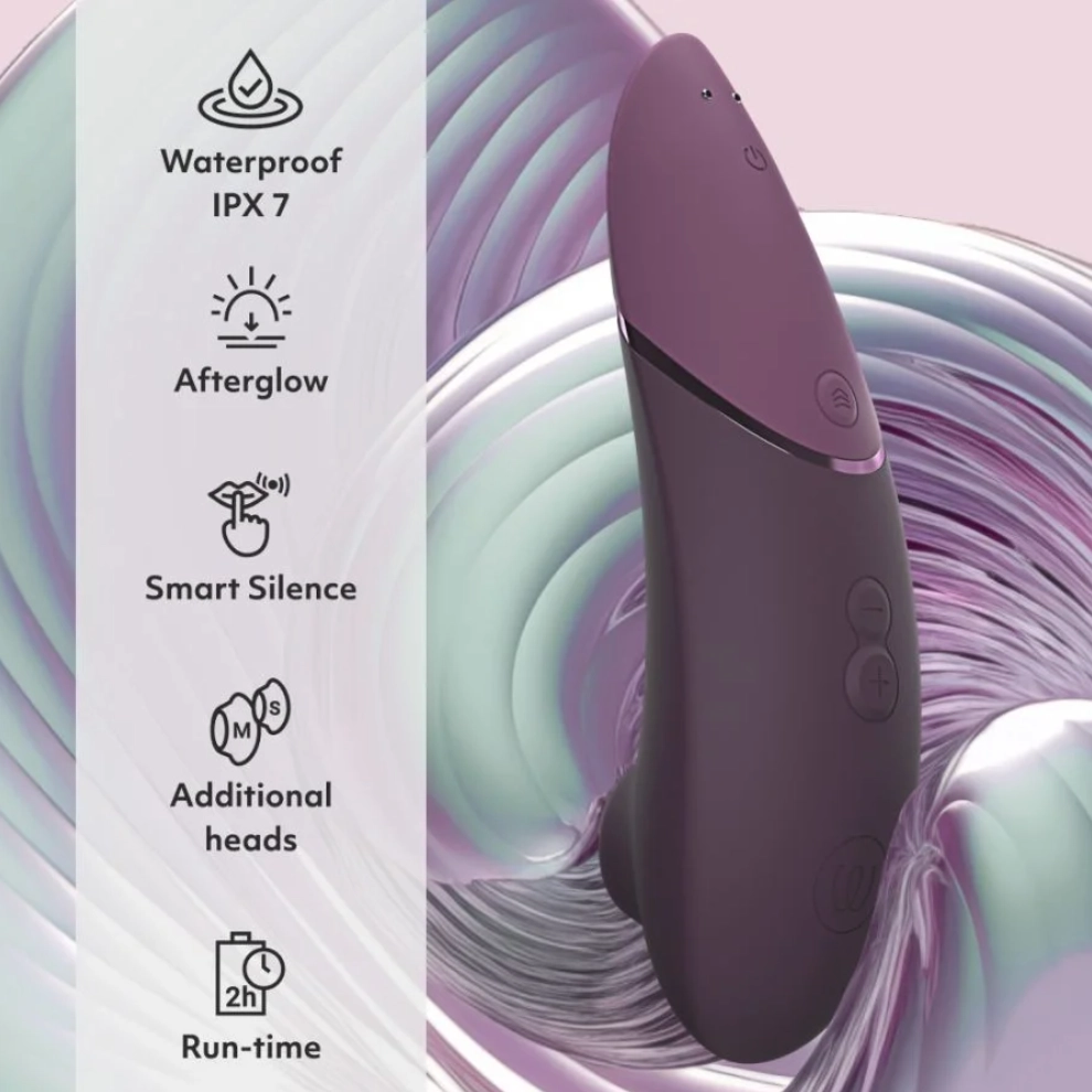 WOMANIZER NEXT CLITORAL 3D PLEASURE AIR STIMULATOR - PURPLE