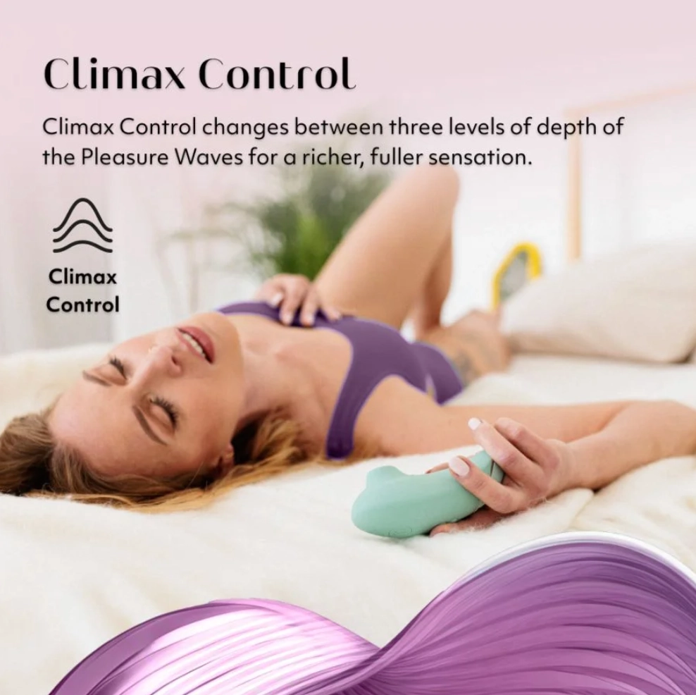 WOMANIZER NEXT CLITORAL 3D PLEASURE AIR STIMULATOR - SAGE