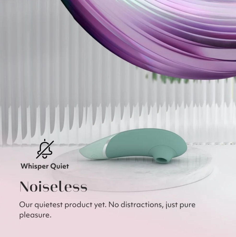 WOMANIZER NEXT CLITORAL 3D PLEASURE AIR STIMULATOR - SAGE