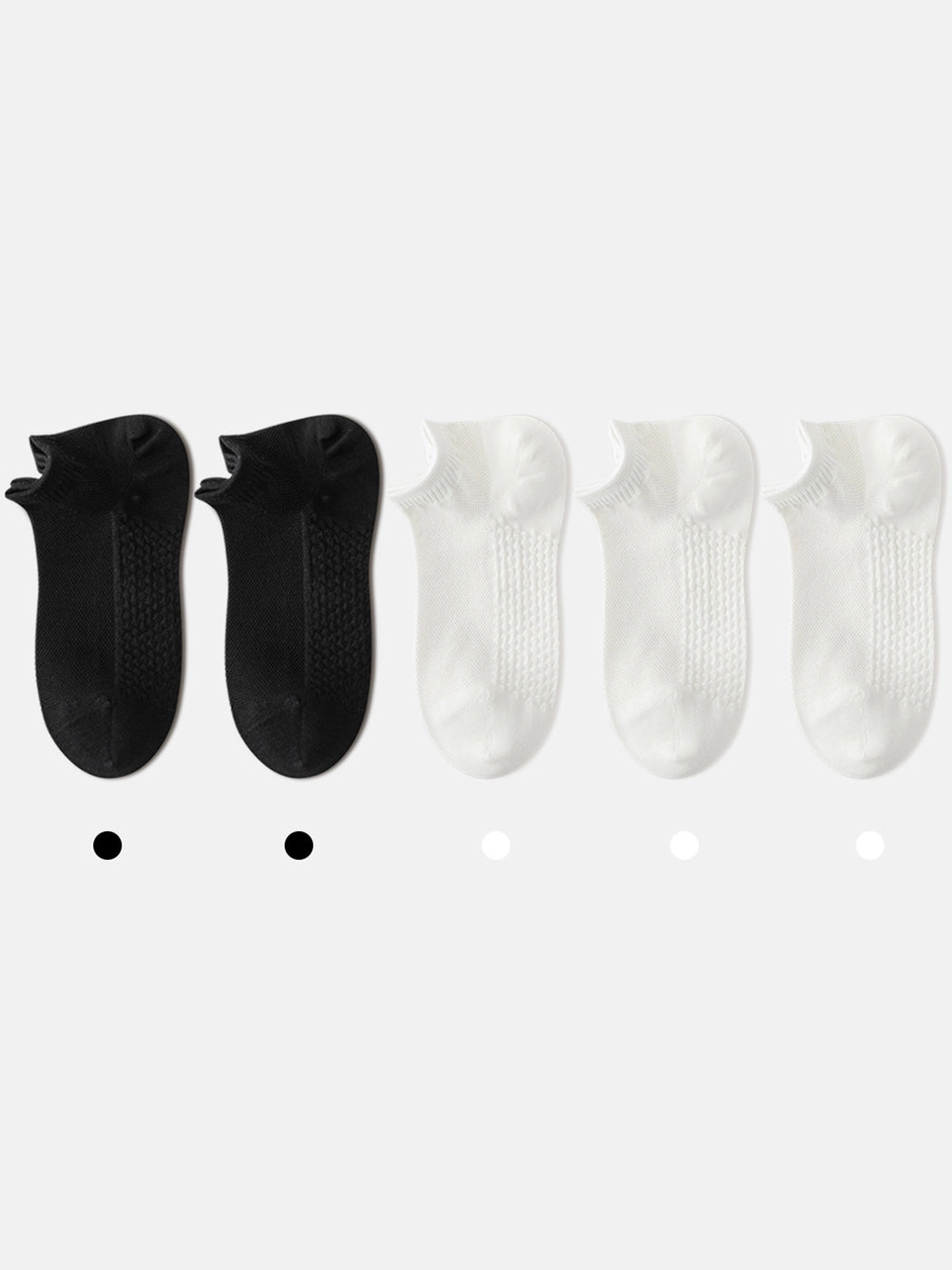 Women's Thin Cotton Mesh Breathable Ankle Socks
