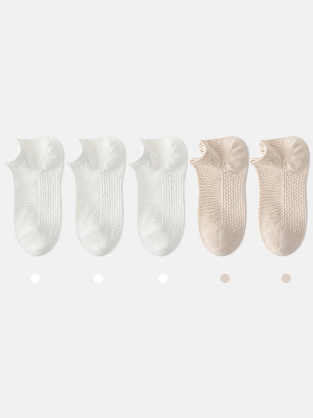 Women's Thin Cotton Mesh Breathable Ankle Socks