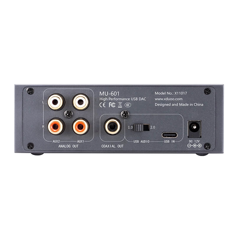 xDuoo MU-601 DAC ES9018K2M DSD256
